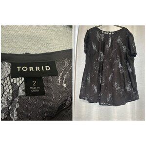 Torrid Lace Blouse